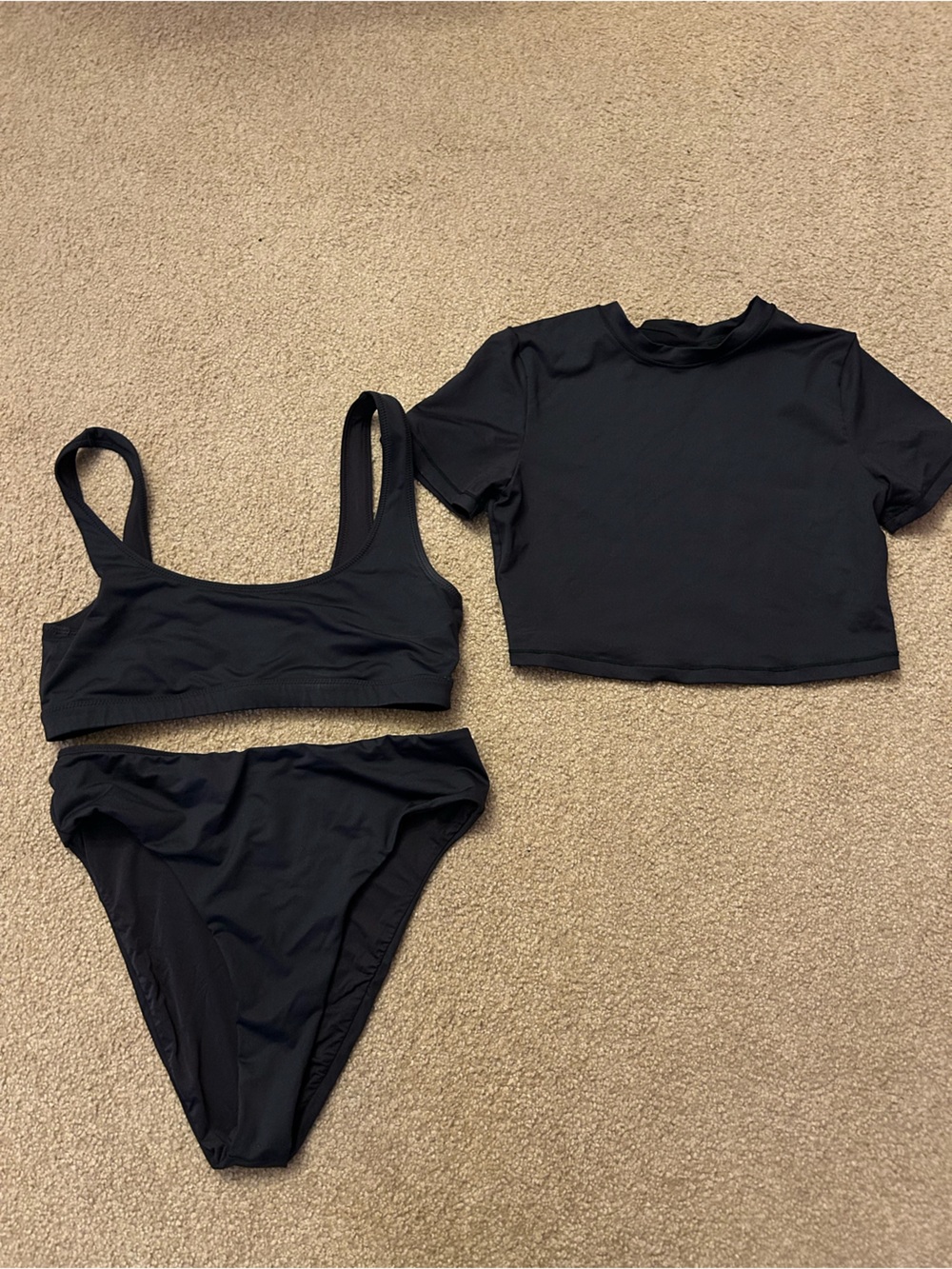 skims 3 piece swim set
